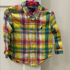 Polo by Ralph Lauren Multicolor Plaid Kids Shirt